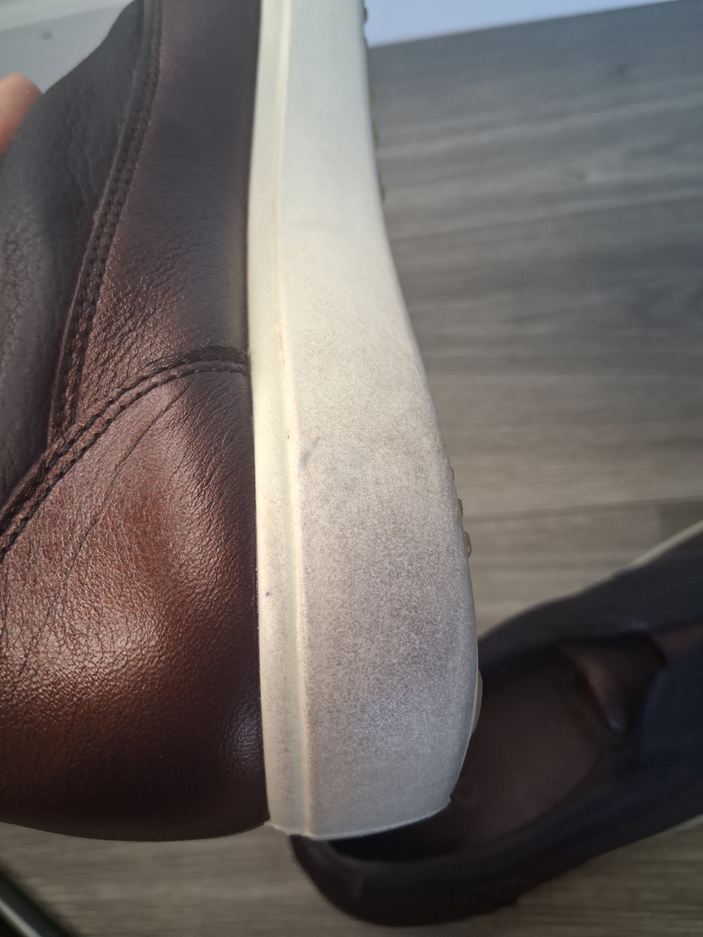 ECCO Soft 7 Slip-On Sneakers Women's US 10 Brown Leather Comfort Casual Shoe - Picture 9 of 11